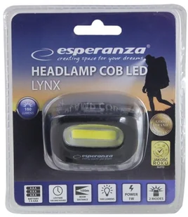 Esperanza EOT038 latarka led czołowa lynx - Latarki - miniaturka - grafika 4