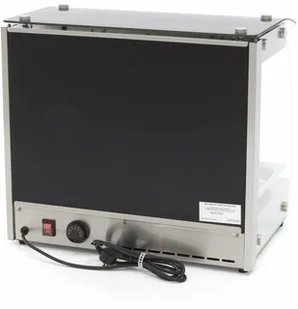 MAXIMA Witryna grzewcza Maxima - 1 poziom - 2x 1/2 GN MAXIMA 09400750 - Szafy i witryny grzewcze - miniaturka - grafika 4