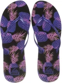 Klapki i japonki damskie - Reef japonki damskie BLISS-FULL Purple Pineapples - miniaturka - grafika 1