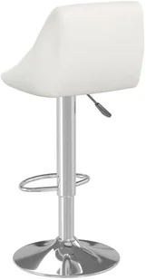 vidaXL Lumarko Stołki barowe, 2 szt., białe, sztuczna skóra 335179 - Taborety i hokery - miniaturka - grafika 6
