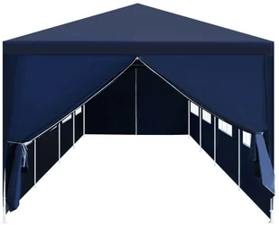 vidaXL Namiot ogrodowy, 3 x 12 m, niebieski - Altany ogrodowe - miniaturka - grafika 4