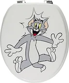 Deski sedesowe - Sanitop-Wingenroth Wingenroth deska sedesowa WC dekoracja Comic Tom, 1 sztuki, biała, 40499 0 - miniaturka - grafika 1