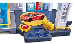 Bburago Street Fire Myjnia Samochodowa i Autko 30406 - Tory, garaże, parkingi - miniaturka - grafika 3