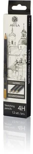 Astra Ołówek do szkicowania 4H p12 Artea ASTRA cena za 1szt 206118011 - Ołówki - miniaturka - grafika 2