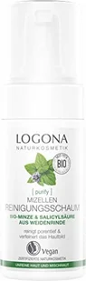 Logona [PURIFY] Micelarna pianka oczyszczająca z bio-miętą i kwasem salicylowym 173 000046 - Pianki do mycia twarzy - miniaturka - grafika 2