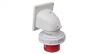 Gniazdka elektryczne - PCE Wtyczka tablicowa (zwrotnica faz) 32A 5P 400V czerwona IP67 TWIST 778252-6 778252-6 - miniaturka - grafika 1