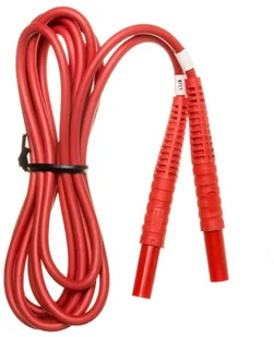 Conotech 2,2 m czerwony 1 kV (wtyki bananowe) WAPRZ2X2REBB - Przewody elektryczne - miniaturka - grafika 3