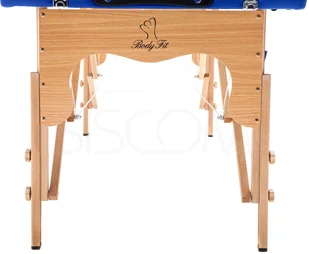 Bodyfit Stół łózko do masażu 2 segmentowe niebieskie XXL 579 Łóżko XXL - Stoły i łóżka do masażu - miniaturka - grafika 9