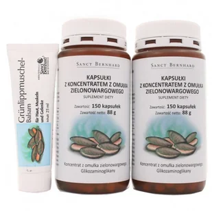 Sanct Bernhard Omułek zielonowargowy - Sanct Bernhard - 150kaps 04378 - Ochrona stawów - miniaturka - grafika 2