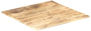 vidaXL Blat stołu, lite drewno mango, 15-16 mm, 60x60 cm vidaXL - Blaty meblowe i parapety okienne - miniaturka - grafika 8