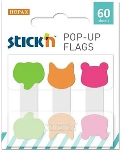 Zakładki indeksujące 3 paski Zwierzęta - Przybory szkolne - miniaturka - grafika 2