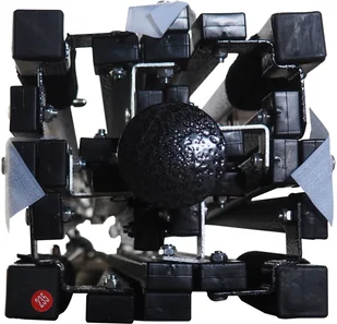 Expodom Namiot ekspresowy 2x2m - stalowy, Czerwony, 2 ściany boczne - Pawilony ogrodowe - miniaturka - grafika 3