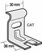 Kanały kablowe - Legrand Cat30pg - snap-in wall hanger support 586050 - miniaturka - grafika 1