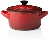 Shakery barmańskie - LE CREUSET Le Creuset Mini-Cocotte/ pieczeń, okrągły, 200 ml, 10 x 5 cm, kamionka, czerwień wiśniowa - miniaturka - grafika 1