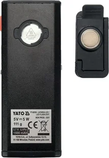 Yato LATARKA ROBOCZA 500LM LI-PO 3,7V 1500MAH - Latarki - miniaturka - grafika 4