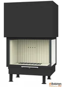 Wkłady kominkowe - Robiren Wkład kominkowy Robiren AIR 19 Corner Lift P Grand - miniaturka - grafika 1