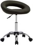 Fotele i krzesła biurowe - vidaXL Krzesło robocze na kółkach, brązowe, sztuczna skóra - miniaturka - grafika 1