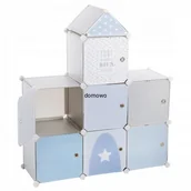 Półki i regały dla dzieci - ZAMEK NIEBIESKO-SZARA - miniaturka - grafika 1