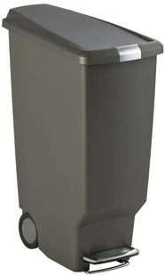 Simplehuman Simplehuman Kosz na śmieci 40L SLIM szary CW1363 - Dezynfekcja - miniaturka - grafika 2