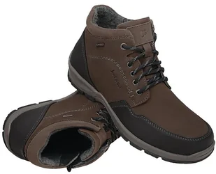 Josef Seibel Trzewiki zimowe 14952 MA21 701 Anthrazi Lenny 52 K TOPDRY 20080 - Buty zimowe męskie - miniaturka - grafika 4