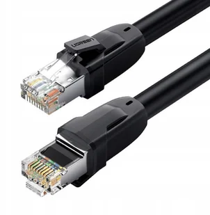 UGREEN Płaski kabel sieciowy Ethernet RJ45, Cat.8, S/FTP, 1m (czarny) - Kable USB - miniaturka - grafika 4