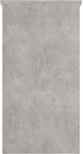 vidaXL vidaXL Biurko, szarość betonu, 80x40x75 cm, płyta wiórowa - Biurka - miniaturka - grafika 5