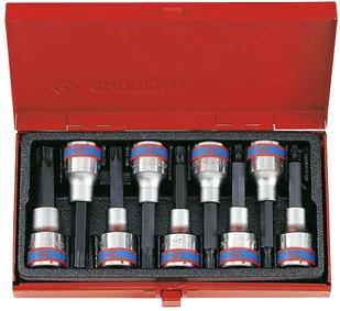 KING TONY Zestaw nasadek 4119PR, 1/2'', TORX T20-T60 - Zestawy narzędziowe - miniaturka - grafika 4