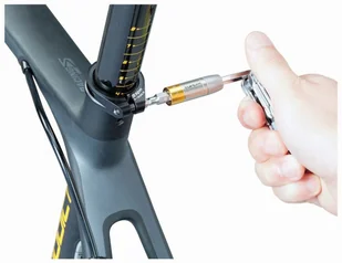 Topeak Klucz dynamometryczny TOPEAK Nano Torqbox czarny-srebrny / Wersja narzędzia: 5 Nm T-TT2562 - Narzędzia rowerowe - miniaturka - grafika 2