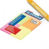 Notesy i bloczki - Donau Karteczki samoprzylepne 38x51mm 4x50 kartek DN014 - miniaturka - grafika 1