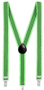 Boland Boland - Szelki z falbankami, różne neonowe kolory, z klipsami, rozciągliwe, uchwyt do spodni, kostium, karnawał, impreza tematyczna 472 - Dodatki do strojów karnawałowych - miniaturka - grafika 2