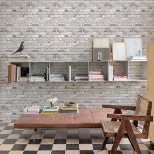 Tapeta flizelinowa Rusty Brick szara FC2501 - Tapety - miniaturka - grafika 2