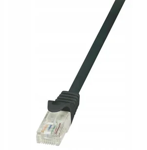 Logilink Patchcord CAT 6 U/UTP EconLine 2m czarny CP2053U - Kable - miniaturka - grafika 3