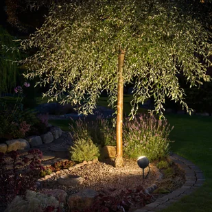 Konstsmide Lampa z grotem ziemnym LED Lecce, czarna - Lampy ogrodowe - miniaturka - grafika 2