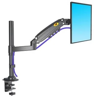 Fiber novelty nb H80B - Solidny, obrotowy, uchwyt biurkowy na sprężynie gazowej do monitorów LCD, LED 17"-27" H80B - Uchwyty do monitorów - miniaturka - grafika 2