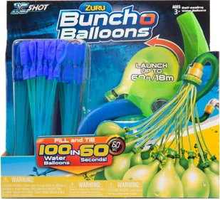 Tm toys BUNCH O Balloons wyrzutnia + balony BOB01241 - Zabawki militarne - miniaturka - grafika 7