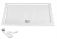 Brodziki prysznicowe - Rea Brodzik 80x100cm biały SAVOY K5332 - miniaturka - grafika 1