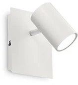 Lampy ścienne - Ideal Lux Kinkiet SPOT AP1 BIANCO 156729 - miniaturka - grafika 1
