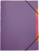 Teczki i skoroszyty - Pagna Funky School Trend 41803-12 teczka na dokumenty, PP, 5-częściowa, fioletowa 41803-12 - miniaturka - grafika 1