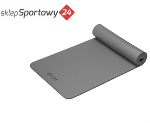 GAIAM Mata Do Ćwiczeń Fitness 10 MM Z Paskiem Szar. - Maty do ćwiczeń - miniaturka - grafika 2