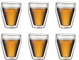 Bodum titlis 2-częściowy zestaw kieliszków (podwójne ścianki, izolowane, nadaje się do mycia w zmywarce) przezroczysty 10481-10 - Kieliszki - miniaturka - grafika 2