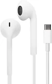 Słuchawki - Puro Icon Stereo Earphones USB-C białe - miniaturka - grafika 1
