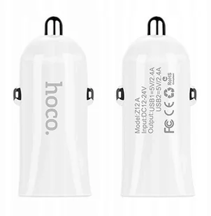 Hoco Z12 Elite Ładowarka Samochodowa 2 Usb 2,4A - Ładowarki samochodowe - miniaturka - grafika 9