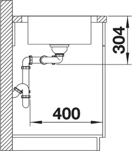 Blanco DINAS 8 S 523376 - Zlewozmywaki - miniaturka - grafika 4