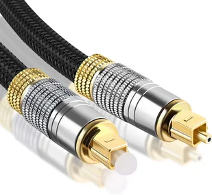 Alogy Kabel optyczny cyfrowy Alogy 6.0mm przewód Audio TV PC 5m 10532X1 - Kable - miniaturka - grafika 2