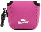 Akcesoria fotograficzne - MegaGear megagear "ultralekki" neopren torba na aparat  lustrzanka pokrowiec ochronny do GoPro Hero 5 Black, Hero 6 Black  z karabińczykiem do prostego zawsze mieć przy sobie, różowy MG1315 - miniaturka - grafika 1