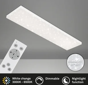 Briloner Gwieździste niebo LED Frameless CCT, 120x30cm - Lampy sufitowe - miniaturka - grafika 4