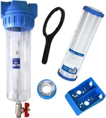 Akcesoria hydrauliczne - AquaFilter FHPR34-3V_R Filtr wody Samoczyszczący Na Cały Dom - miniaturka - grafika 1