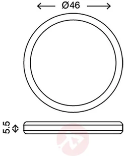 Briloner Diffusoraufsatz für Einbauleuchten - 6er-Set - Oprawy, klosze i abażury - miniaturka - grafika 3