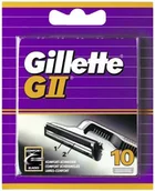Maszynki do golenia i wkłady - Gillette GII ostrza do golenia, 10 sztuk 200039 - miniaturka - grafika 1