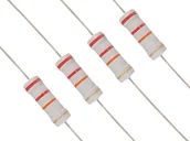 Podzespoły elektroniczne - Rezystory Oporniki 2W 8R2 Ohm 12V Led 4 sztuki Led - miniaturka - grafika 1